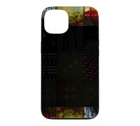 P bstract Glitch Art Digital Distortion Grid Graphic Case for iPhone 13