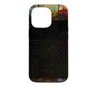 P bstract Glitch Art Digital Distortion Grid Graphic Case for iPhone 13 Pro