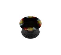 P bstract Glitch Art Digital Distortion Grid Graphic PopSockets Adhesive PopGrip