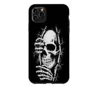 Peekabo Skeleton Skull Eerie Beyond The Thorny Vines Case for iPhone 11 Pro Max