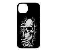 Peekabo Skeleton Skull Eerie Beyond The Thorny Vines Case for iPhone 14 Plus