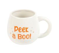 Spooky Ghost Pumpkin Shape Burner Holder Mug Cup Halloween Dish Gift Dip Tray