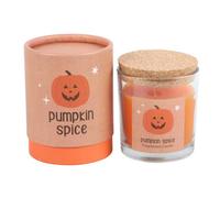 Peekaboo Pumpkin Spice Candle Home Decorative