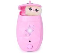 Peekimo, Pink Interactive Pet and Wearable Accessory, Cute Electronic Pets with over 100 Reactions, Collectible Accessories and Birthday Gifts Idea for Ages 5 and up