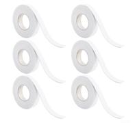Peel and apply water absorbing strip for window areas made from composite felt material pack of 6 for extended usage across multiple rooms (white)