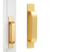 Peel and Stick Cabinet Handles - Aluminum Alloy Rust-Resistant - Door Pull Handle - for Kitchen Closet Drawer Window Room Apartment Dormitory Hotel