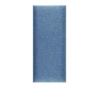 Peel And Stick Upholstered Headboard, 3.5cm Thickness 3D Wall Panel, Reusable Room Bed Headboards For Playroom Living Room Decor, Easy To Clean(Dark blue,50x20cm-1PC)