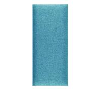 Peel And Stick Upholstered Headboard, 3.5cm Thickness 3D Wall Panel, Reusable Room Bed Headboards For Playroom Living Room Decor, Easy To Clean(Light Blue,50x20cm-5PCS)