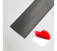 Peel and Stick Vinyl Floor Transition Strip PVC Door Strip Threshold Bars Flat Divider Strip, for Joining Floor Gaps Tiles Carpet Seam Cover Strip, Easy to Install(Grey,W4*L100cm)