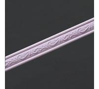 Peel and Stick Wallpaper Border Self-adhesive wall border Sticker Home Ceiling Decorative Border for Bathroom Living Room Kitchen light purple 4 X 230cm（1pcs）
