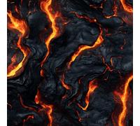 Peel and Stick Wallpaper Lava Volcano Mountains Landscape Contact Paper with Waterproof Stain-Resistant Surface for Drawers Furniture Makeovers Easy to Install Wall Paper 17.3"x197"