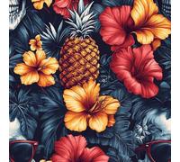 Peel and Stick Wallpaper Skeleton Self Adhesive Wallpaper 40×600CM, Red Peony Flower Skull Patterned Sticky Back Plastic Roll, Bathroom Kitchen Cupboard Worktop Vinyl Wrap for Furniture