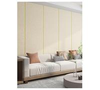 Peel and Stick Wallpaper, Soft Linen Self-Adhesive, Waterproof for Bedroom TV Wall, Easy DIY Renters