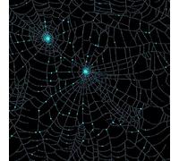 Peel and Stick Wallpaper Spider Web 44x300 cm Dreamy Starry Sky Self Adhesive Contact Paper Easy Peel Off Stick on Wallpaper Renter Friendly Non-Woven Canvas Wall Paper for Bedroom Bathroom