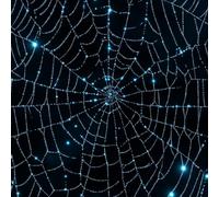Peel and Stick Wallpaper Spider Web 44x500 cm Glowing Dream Self Adhesive Contact Paper Easy Peel Off Stick on Wallpaper Renter Friendly Non-Woven Canvas Wall Paper for Bedroom Bathroom