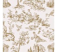 Peel and Stick Wallpaper Vintage Country 44x1000 cm Countryside Self Adhesive Contact Paper Easy Peel Off Stick on Wallpaper Renter Friendly Non-Woven Canvas Wall Paper for Bedroom Bathroom A-69