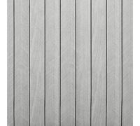 Peel and Stick Wood Slat Wall Panels - 300CM Self Adhesive Wall Panels Wood Grain Texture, 3mm Decorative Acoustic Thermal Panels 3D PVC Wall Cover for Bedroom Living Room Feature Wall, Light Grey