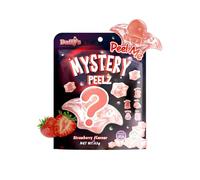 Peel Me Mystery Peelz Gummy Candy - Peelable Fruit Flavour Gummies, Mystery Shape Sweet, Soft Chewy Novelty Sweets, 65g (Strawberry)