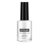 Peel Off Base Coat | 15ml Peel-Off Base Gel | Nail Air Dry Fast Base | Peel off Base Coat Clear Nail Polish | Stick Nails Gel Easy Removal Peelable for Nail Polish Press- Nails | Liquid Nail Late
