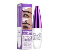 Peel Off Brow Tint Gel - Eyebrow Stain for Fuller Defined Arches | Keratin Infused Formula with Smudge Resistant Waterproof Finish, Easy Transfer Proof Application, Long Lasting Color Enhancement