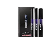 Peel Off Effect Lip Dye | 3 Pieces Water-Resistant Lip Liner for Wedding, Date, Work, School, Travel, Stage, Holiday, Evening
