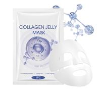 Peel Off Face Masque,Hydrating Glow Skin Care Beauty | Skin Care Jelly Gel Wrapping Face Cover | for Sensitive Dry Oily Nighttime Daily Travel Business Hotel Winter Pre-Makeup