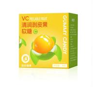 Peel Off Fruit Gummies 70g/Bag Lemon Mint Flavour Wedding Sweets Sweets Ready to Eat Fruit Snacks Filled Fruit Gum with Fruit Juice and Vitamins