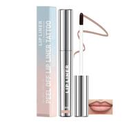 Peel Off Lip Liner In Neutral Mauve Shade - Smudge-Proof, Waterproof & Kiss-Proof Matte Formula With Precision Brush For Defined Contour, Natural Gradient Effect & Long-Lasting Wear, 2.5ml Tube