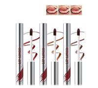 Peel Off Lip Liner Stain Set 3 Colours Tattoo Lip Liner Peel Off, Long Wear Waterproof Transfer-Proof Removable Lip Gloss, Stay On All Day, High Pigment Liquid Matte Lipsticks, Makeup for Women B