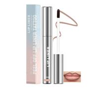 Peel Off Lip Stain & Liner - Long-Lasting Transfer-Resistant Matte Colour - Natural Shades for Gradient Lips - Smudge-Proof & Kiss-Proof Tint - Easy Peel Design for Defined Lip Contour (Neutral)