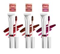 Peel-Off Lip Stain Set, 3-Pack, Deep Red, Warm Brown And Magenta Shades | Integrated Wand Applicators And Screw Caps, Outlining Or Full-Lip Colour, Matte-Look Finish, Daily And Evening Make-Up