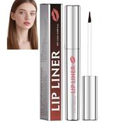 Peel Off Lip Stain,Waterproof Tattoo Peel Off Lip Liner,Non-Sticky Lips Liner Stain Long-Lasting,Matte Finish Lipgloss Makeup,Easy to Peel Precise Application,Silky Texture,Lip Liner,#1 Rose Pink