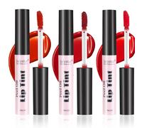 Peel Off Liquid Lipstick, Easy Peel & Reveal Lip Stain, Waterproof Long Lasting Peel Off Mask Lip Gloss, Lips Tattoo Makeup Beauty (# 3PCS/Set A)