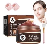 Peel Off Mask Ginseng Korean Anti Aging, Pro-Herbal Refining Peel-Off Facial Mask, Ginseng Peeling, Korean Peel Off Face Mask for Exfoliate Clean, Shrink Pores (1PC)