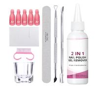 Peel Off Nail Gel Remover - 100ml Liquid Polish Cleaner, Manicure And Pedicure Tool Kit, Reliable Removal Tool Gentle Fingernail, Quick Cleaning Power With Safe Formula | Reliable Choice For Art