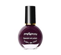 Peel Off Nail Polish Lacquer Art Water Base Waterproof Nail Stamping Polish Dry DIY Manicure Art, 10#