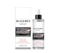 Peel Shot Glow Rice Ampoule Duo,Black Rice Ampoule Face Scrub Exfoliator Pore Minimizer for Face,Gentle Soft Facial Scrub Exfoliator,Body Exfoliator Dead Skin Remover Refining Pore (80ML, 1)