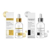 Peel Shot Glow Rice Ampoule Duo, Upgrade Face Exfoliator Rice Serum, Soft Exfoliating Face and Body Scrub Hyaluronic Serum, Blackhead Remover Dead Skin (1, 120ml)