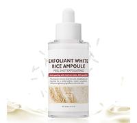 Peel Shot Glow Rice Ampoule, Purifying Exfoliating Gel with Rice Bran Water, Deep Cleansing Face Scrub to Remove Dead Skin Cells, Minimise Pores, Body Exfoliator for All Skin Types