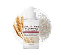 Peel Shot Glow Rice Ampoule - White Rice Face Exfoliator - Pore Minimizer For Gentle Exfoliation & Hydration - Body And Face Scrub For Hard Skin & Dead Skin