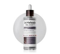 Dr.Melaxin Peel Shot Glow Black Rice Peeling Ampoule Soft Exfoliating Face And Body Scrub Dead Skin Cells Blackheads Remover For All Skin Types Korean Skin Care 80Ml