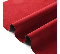 Peel Stick Velvet Flock Liner Self Adhesive Texture Velvet for Jewelry Drawer Craft Fabric Art & Crafts, Drawer DIY Felt Liner (Wine Red)