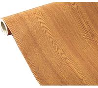 Peel Stick Wood Grain Wallpaper Countertop Contact Paper Vinyl Roll Stickers Sheet Funitures Decorative Paper Waterproof Removable,15.8inch by 79inch