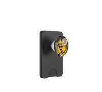 Peel The Beat Rock n Roll Banana Guitarist PopSockets PopWallet for MagSafe