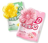 Peelable Gummies -White Peach and Cherry Blossom Flavor and Green Grapefruit and Jasmine Flavor-peach Candy-Delicate Petal-Shaped Candy, 65g Per Pack (2 Flavors Bundle) - Fun, Floral & Fruity