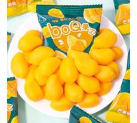 Peeled Mango Soft Candy, Fruit Juice Fudge, Gummies, Sweet Snacks, 50% Fruit Juice Content, Wedding Candy, Children's Candy Snack Gift Pack, Pastries, Cute Candy, Chinese Convenient Food (500g)