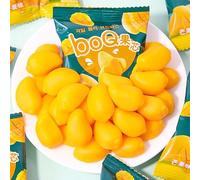 Peeled Mango Soft Candy, Fruit Juice Fudge, Gummies, Sweet Snacks, 50% Fruit Juice Content, Wedding Candy, Children's Candy Snack Gift Pack, Pastries, Cute Candy, Chinese Convenient Food (1500g)