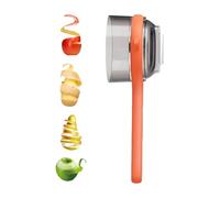 Peeler, precise kitchen tool with storage container for and - with non-slip handle kitchen peeler - for grapes, avocado, garlic, pineapple, oranges as well as a variety of and