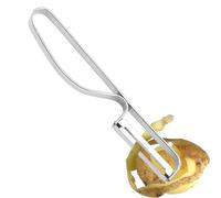 Peeler, Stainless Steel Rotary Peeler, P-shaped Kitchen Appliance, Double Gadget, and Cutter, Grippy Peeler for , Mango, Pear, and Potato, for Preparing and