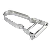 Peeler, Vegetable Peeler, Aluminium Handle, Stainless Steel Blade, Extra Sharp Straight Cut, Metal Colour 109 mm 6.0900